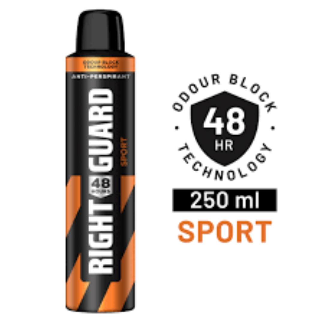 RIGHT GUARD TOTAL DEFENCE SPORT A/ SPRAY 250ML